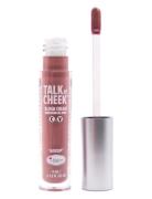 The Balm Talk Is Cheek Cream Blush Gossip Lila
