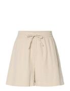 Pieces Pcsastina Hw Shorts Wvn Bc Beige