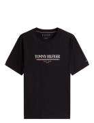 Tommy Hilfiger Brand Love Hilfiger Tee Grå