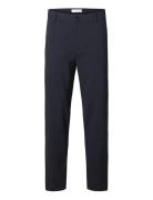 Selected Homme Slh172-Slim Tape Lorent Flex Pants Noos Marinblå