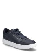 Tommy Hilfiger Th Basket Core Lite Lth Mix Marinblå