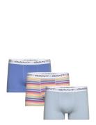 GANT Stripe Print Trunk 3-Pack Marinblå