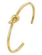 Bud To Rose Knot Bangle Guld