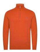 GANT Classic Cotton Half Zip Orange