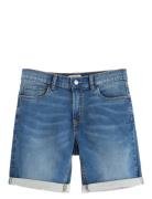 Lindex Shorts Denimjersey Staffan Blå