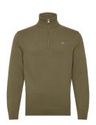GANT Casual Cotton Half Zip Grå