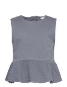 Mango T-Shirt - Peplum Grå