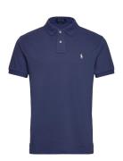 Polo Ralph Lauren Slim Fit Mesh Polo Shirt Blå