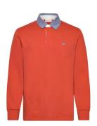 GANT Reg Chambray Heavy Rugger Orange