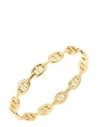 By Jolima Pattern Bangle Steel Guld