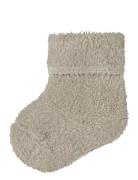 Name It Nbmollo Terry Fluffy Sock Beige