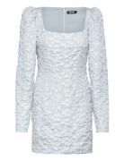 ROTATE Birger Christensen Jacquard Ls Mini Dress Blå