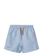 Liewood Duke Stripe Board Shorts Blå