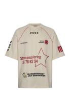 HAN Kjøbenhavn Sponsored Football Jersey Ss Beige