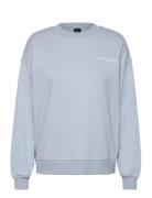 Gina Tricot Embroidery Sweater Blå