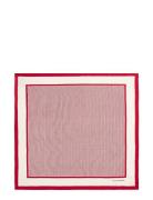 Tommy Hilfiger Th Elevated Flag Silk Square Röd