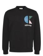 Calvin Klein Jeans Ls Eu 350Terry Ck Bauhaus Logo C Svart