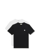 Calvin Klein Jeans Ss Badge Tee 2Pk Svart