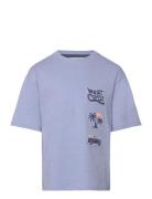 Mango T-Shirt .-- Rustic Blå