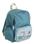 D By Deer Kids Backpack Tiny Farm Blue 7,5 L Blå