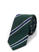AN IVY Green Striped Preppy Grön