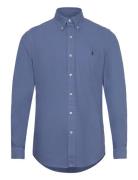 Polo Ralph Lauren Custom Fit Garment-Dyed Oxford Shirt Blå