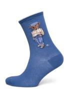 Polo Ralph Lauren Cotton - Bci-Summer Bear-Crw-1Pk Blå