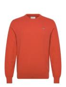 GANT Textured Cotton C-Neck Orange