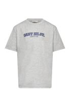 GANT Graphic Ss T-Shirt Grå
