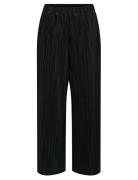 ONLY Carmakoma Carravenna Plisse Pant Jrs Noos Svart