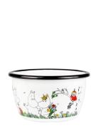 Muurla Moomin Enamel Bowl 0.3L Happy Family Vit