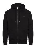Timberland Brushed Back Full Zip Hoodie Svart