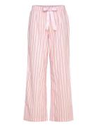 Gina Tricot Poplin Pyjamas Trousers Rosa
