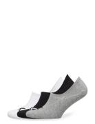 Calvin Klein Ck Men Footie High Cut 3P Logo Grå