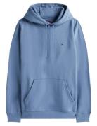 Tommy Jeans Tjm Reg S Flag Fleece Hoodie Blå