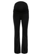 Only Maternity Olmfever Stretch Flaired Pants Jrs Noos Svart