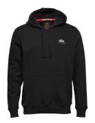 Alpha Industries Basic Hoodie Small Logo Svart