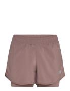 New Balance Sport Essentials 2-In-1 Short 3" Brun