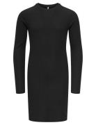 Kids Only Kognella Solid L/S Dress Jrs Svart