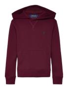 Ralph Lauren Kids Fleece Hoodie Burgundy