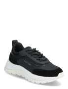 Calvin Klein Runner Lace Up Mesh Mix Svart