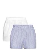 Weekday 2-Pack Boxer Shorts Blå