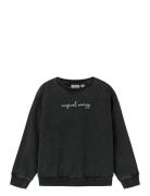 Name It Nkfliva Rxl Sweat Unb Box Svart