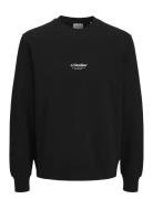Jack & J S Jjesoho Sweat Crew Neck Sn Jnr Svart