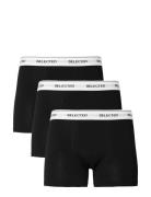 Selected Slhliam 3-Pack Trunk Noos Svart