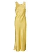 Selected Slfselene Sl Cowl Back Midi Dress B Gul