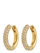 Pilgrim Tatum Medium Hoops Gold-Plated Guld