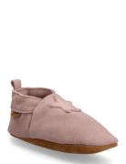 En Fant Elastic Slipper Suede Rosa
