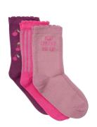 Minymo 3-Pack Socks Multi/patterned