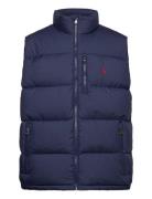 Ralph Lauren Kids Quilted Down Vest Marinblå
